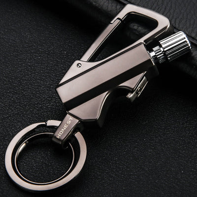 Encendedor Metálico Recargable con Llave - Resistente 10,000 Usos - Image 3