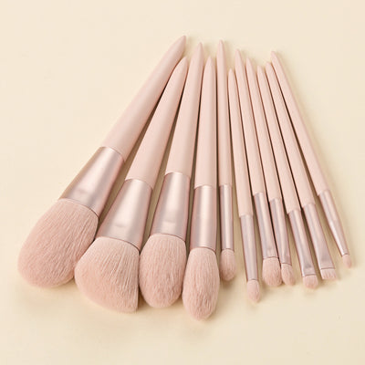 Set de 11 Brochas de Maquillaje Profesional Sonrisa Concubina