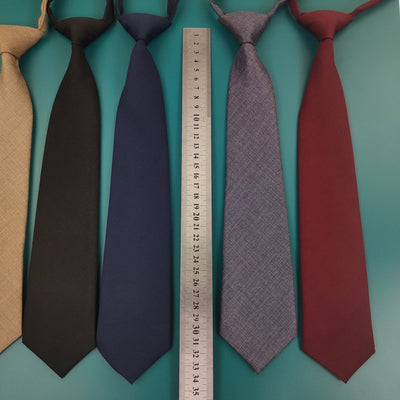 Corbata Azul Marino Clásica para Hombre - Image 32