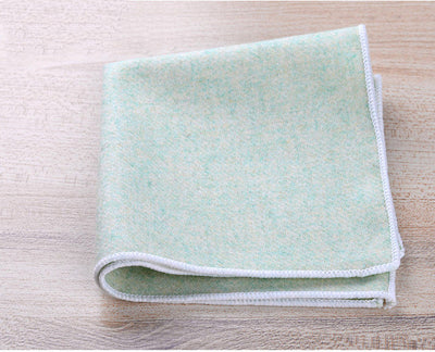 Pañuelo Cuadrado de Lana para Hombre - Blanco Casual - Image 10