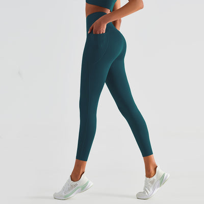 Pantalones Yoga Cintura Alta Levantacaderas para Fitness - Image 11