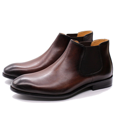 Zapatos Casuales de Cuero Genuino con Estribo para Hombre - Image 6
