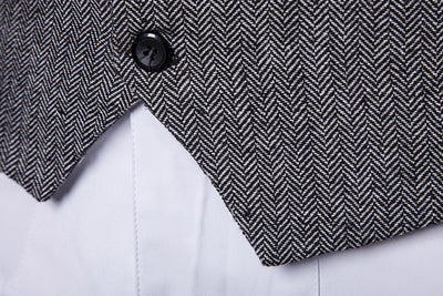 Chaleco de Traje Ejecutivo Clásico para Hombre - Lana Premium Estilo Europeo - Image 12