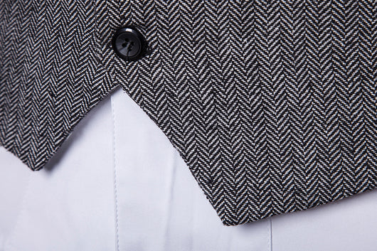 Chaleco de Traje Ejecutivo Clásico para Hombre - Lana Premium Estilo Europeo - Image 12