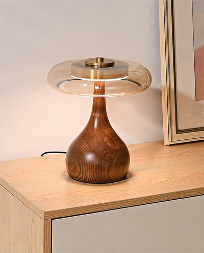 Lámpara de Escritorio Latón y Vidrio para Dormitorio - Image 10