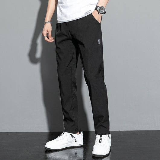 Pantalones Casuales Hombre Seda de Hielo Transpirables Secado Rápido - Image 3