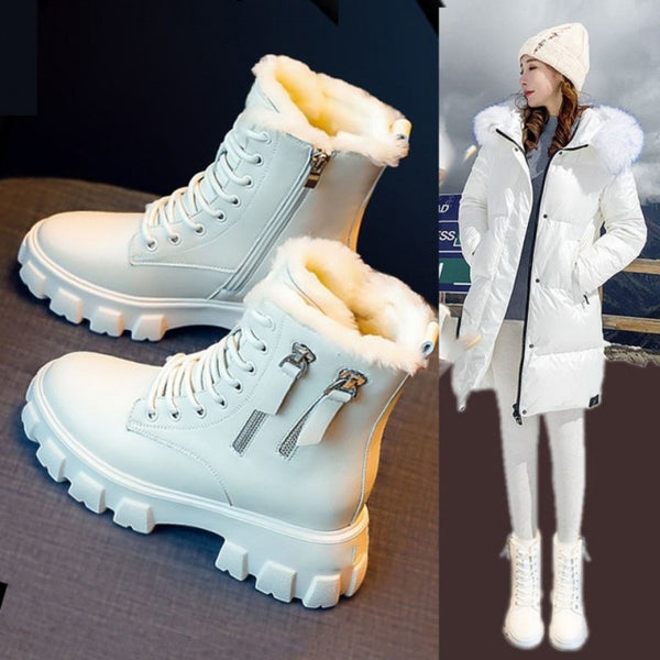 Botas de Invierno Velvet Snow Cotton Plus - Calidez Total
