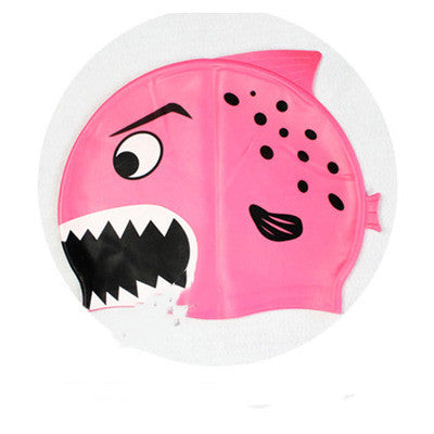 Gorro de Natación de Silicona para Niños con Dibujos Animados - Image 8