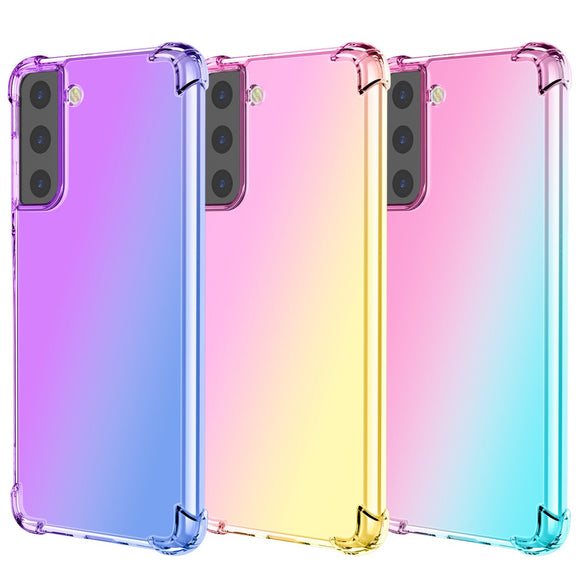 Funda Protectora para Celular con Esquinas Reforzadas y Diseño Degradado