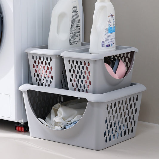 Organizador y Cesto de Lavandería para Baño - Image 2
