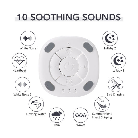 Máquina de Ruido Blanco Portátil para Dormir Bebés - Image 8