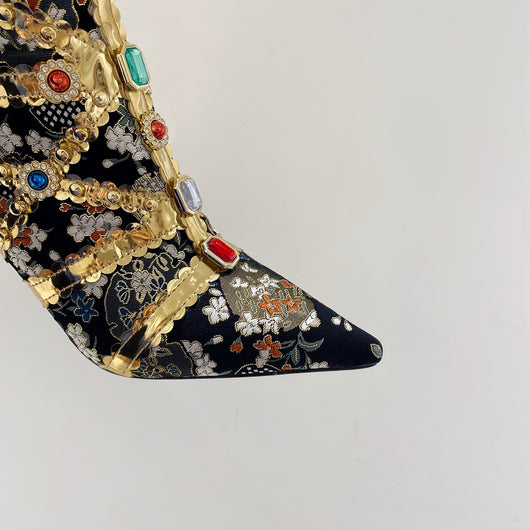 Tacones Stiletto con Cristales Brillantes - Zapatos de Tacón Alto para Mujer - Image 22