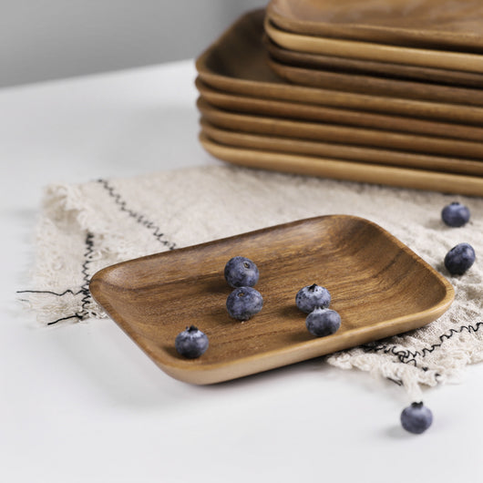 Tabla de Madera Maciza para Aperitivos - Image 19