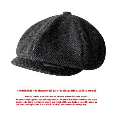Gorra Octagonal Retro Británica con Visera - Estilo Vintage Yuppie - Image 19