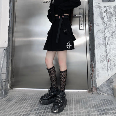 Falda Plisada Corta Oversize con Traje Deportivo para Mujer - Image 9