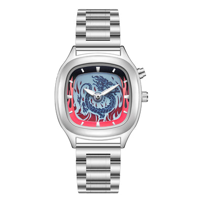 Reloj Hombre Dragón Retro Dual Pantalla Premium Resistente al Agua - Image 5