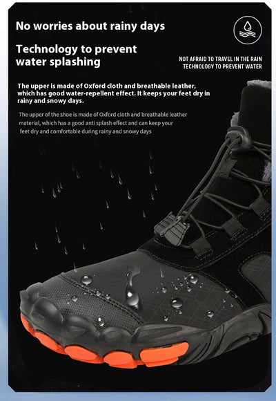 Botas de Nieve Térmicas Impermeables con Forro Polar y Suela Antideslizante - Image 12