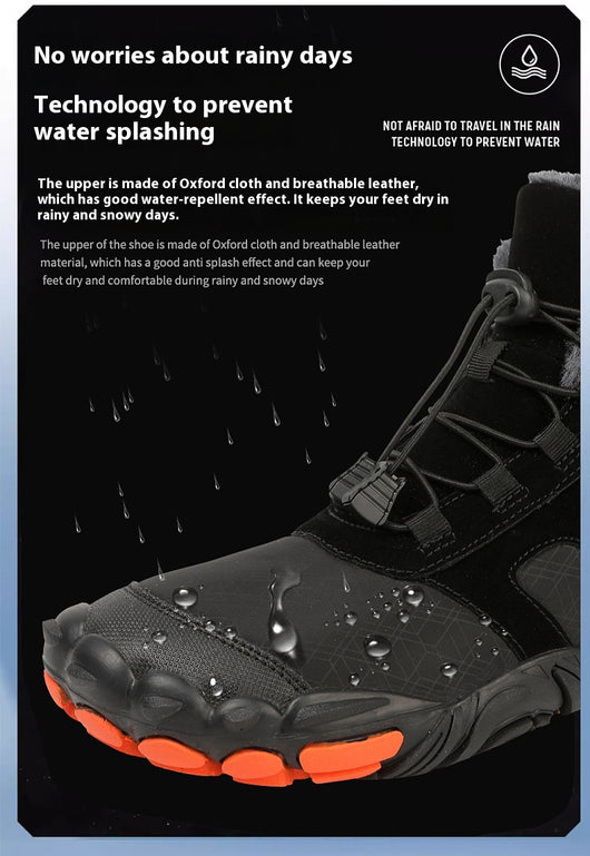 Botas de Nieve Térmicas Impermeables con Forro Polar y Suela Antideslizante - Image 12
