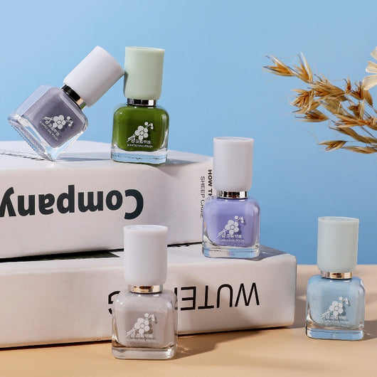Esmalte de Uñas Blanco Secado Rápido a Base de Agua - Larga Duración sin Horno - Image 2