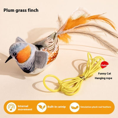 Juguete Interactivo para Gatos con Pájaro Cantante y Movimiento - Image 10