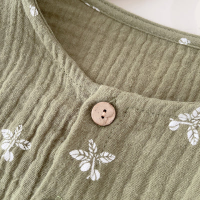 Camiseta Infantil de Algodón Puro Manga Larga Minimalista - Image 11