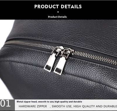 Mochila de Cuero para Viajes - Diseño Moderno para Hombre - Image 20