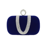 Bolso de Noche Terciopelo Diamante - Clutch Elegante para Novia - Image 8