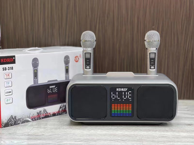 Parlante Bluetooth de Escritorio SD318 con Micrófono Inalámbrico Dual - Image 25