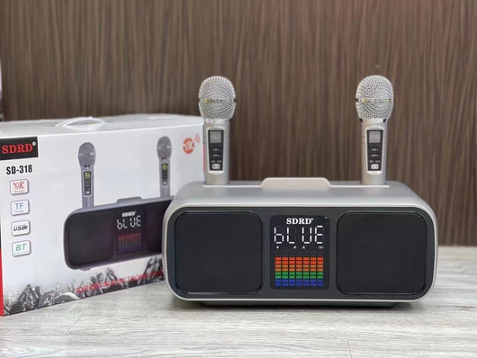 Parlante Bluetooth de Escritorio SD318 con Micrófono Inalámbrico Dual - Image 25