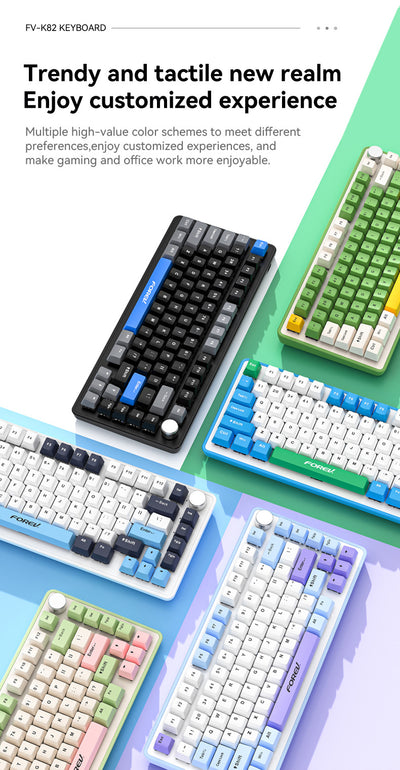 Kit Teclado Mecánico Personalizado + Ratón Gaming de Precisión - Image 34