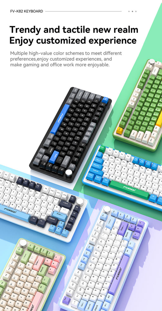 Kit Teclado Mecánico Personalizado + Ratón Gaming de Precisión - Image 34