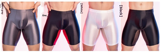 Leggings Moldeadores de Seda Elástica Brillante para Fitness - Image 13