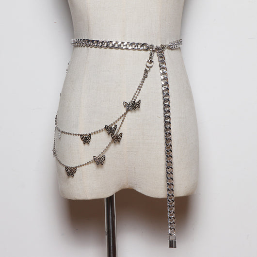 Cadena de Cintura Mariposa Punk - Accesorio Decorativo para Pantalones - Image 4