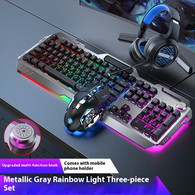 Teclado Mecánico Gaming con Perilla de Control Ergonómica - Image 8