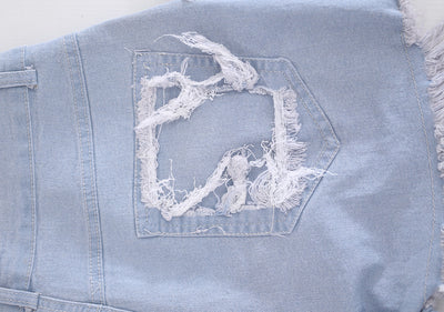 Jeans Delavados con Cristales Brillantes - Image 28