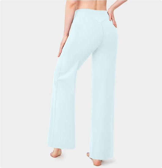 Pantalones de Yoga Rectos Holgados para Mujer - Image 3