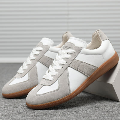 Tenis Retro Estilo Japonés Unisex Blanco