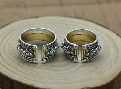 Anillo de Mantra de Seis Caracteres para Hombre y Mujer - Image 5