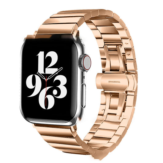 Reloj con Pulsera de Bambú y Hebilla de Arco en Acero Inoxidable - Image 7