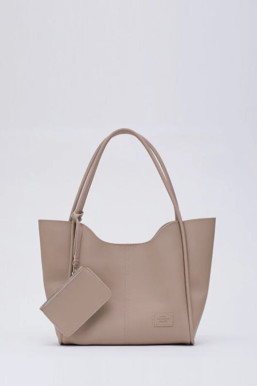 Bolso de Cuero Sintético para Mujer con Billetera y Neceser Incluidos - Image 2