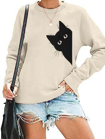 Blusa Clásica de Manga Larga Cuello Redondo para Mujer - Image 12