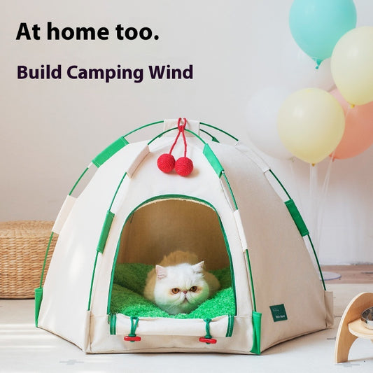 Cama Nido Domo para Gatos - Uso Todo el Año