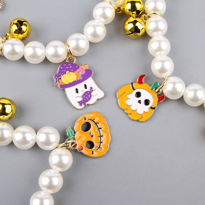 Collares de Perlas para Mascotas con Campana - Adorno Halloween para Gatos y Perros - Image 8