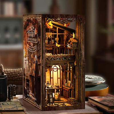 Soporte Decorativo 3D para Libros - Diseño Cabaña DIY - Image 8