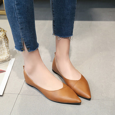 Zapatos Mujer Punta Fina Tacón Bajo Cómodos Elegantes - Image 9