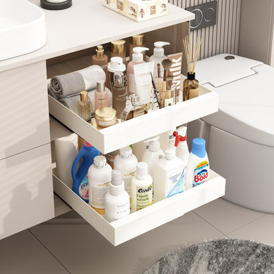 Organizador de Baño con Estante y Almacenamiento