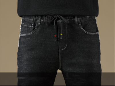 Pantalones Vaqueros Slim Fit Otoño para Hombre - Versátil y Moderno - Image 10