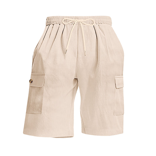 Shorts de Pana para Hombre con Múltiples Bolsillos - Image 10