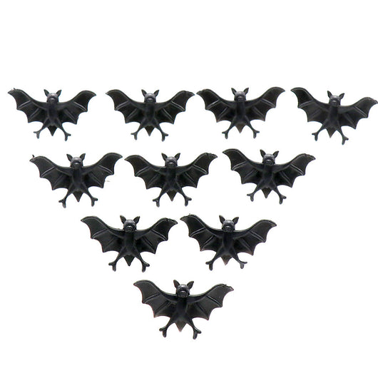 Set de Anillos de Murciélago Vampiro Negro para Halloween