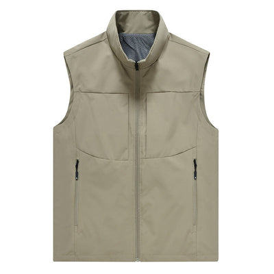 Chaleco Deportivo Transpirable con Cuello de Pie para Fotografía y Pesca - Image 6
